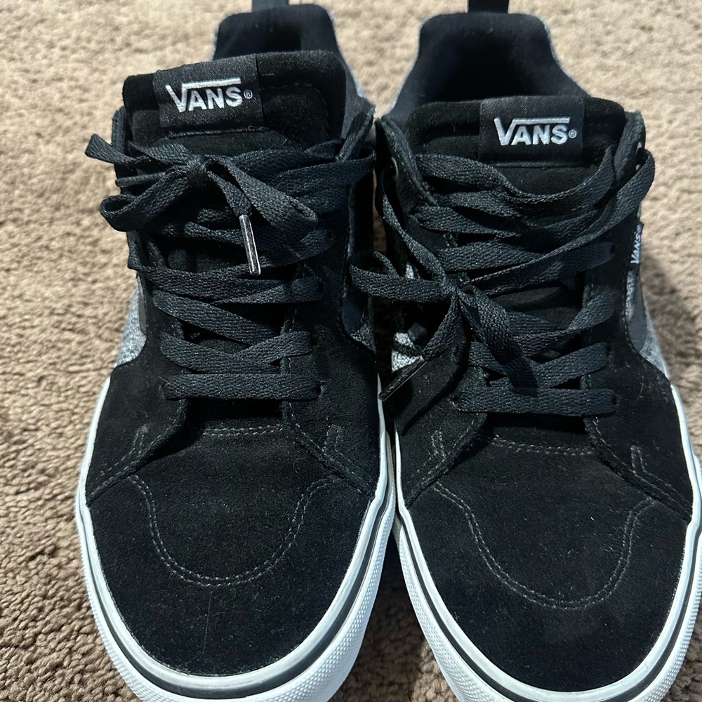 Vans Charcoal and Black High-Tops - Picture 6 of 6